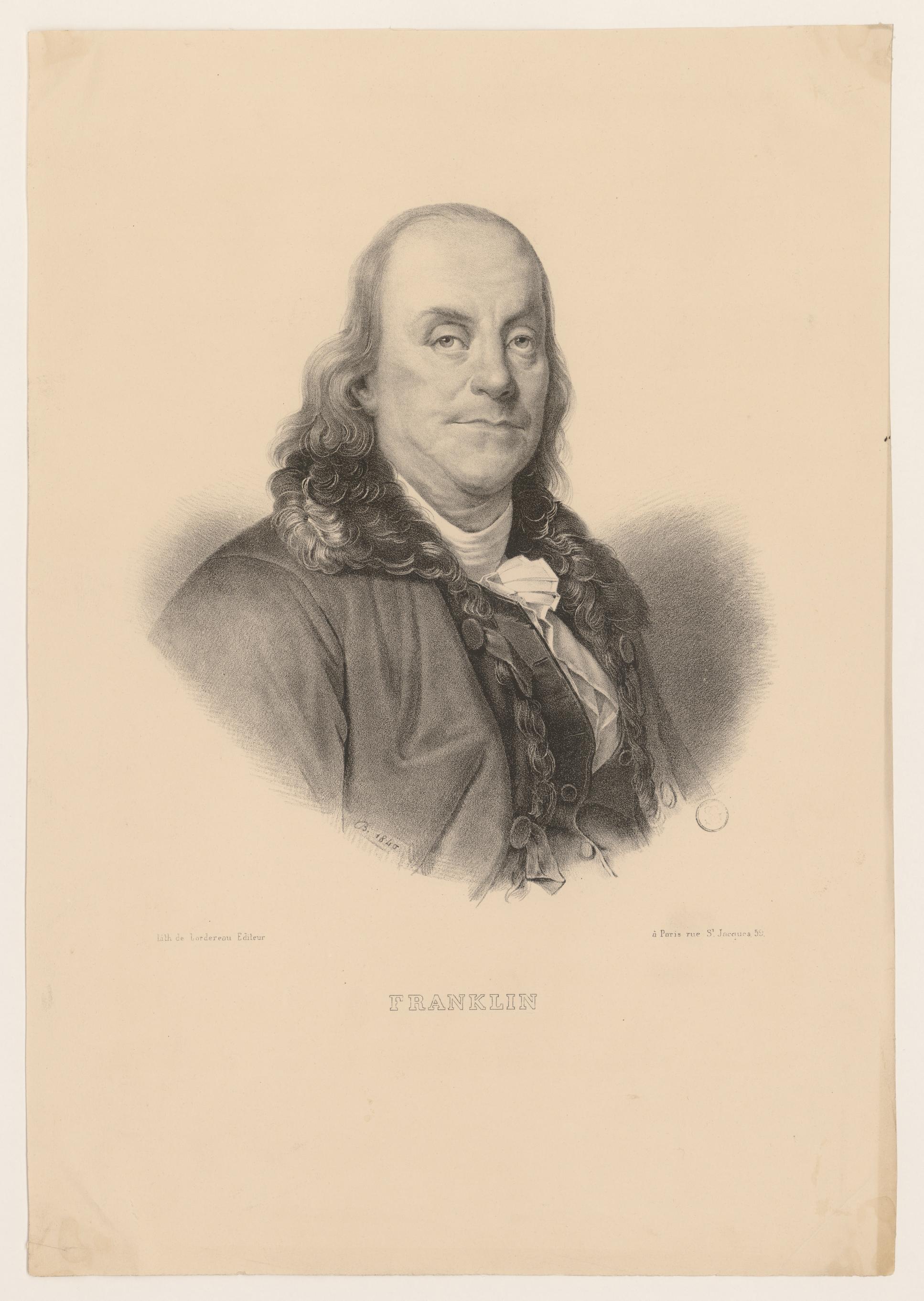Benjamin Franklin  1780-1783