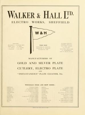And hall silver marks walker Walker &